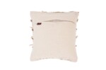 Perna decorativa Sand Bedora, 45x45 cm, cusatura manuala, bumbac si alte fibreStil: Etnic | Imprimeu: Cu aplicatii decorative | Forma: Patrat | Tip produs: Perna decorativa - imagine 5