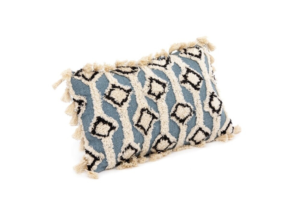 l-perna-decorativa-sky-bedora-30x50-cm-100-bumbac Perna decorativa Sky Bedora, 30x50 cm, 100% bumbacStil: Etnic | Imprimeu: Cu aplicatii decorative | Forma: Dreptunghi | Tip produs: Perna decorativa - imagine 1