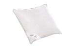 Perna Feeling Green Future 50% puf de gasca 50% pana de gasca, 40x40 cmCompozitie umplutura: Puf si pana de gasca | Nivel fermitate: Medie | Proprietati: Lavabila | Garantie: 2 ani