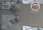 Perna Green Future Memory Argentum Therapy Free Air 40x60 cmTip: Memory | Compozitie umplutura: Memory Latex | Proprietati: Argentum Therapy | Nivel fermitate: Medie - imagine 7