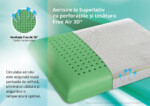 Perna Green Future, Soft Memory Minty, 40x60 cmCompozitie umplutura: Memory | Nivel fermitate: Medie | Proprietati: Lavabila - imagine 4