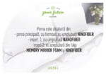 Perna Life 3 in 1, umplutura Nanofibra si fulgi Memory, 50x70 cmCompozitie umplutura: Nanofibra | Nivel fermitate: Moale;Medie;Tare | Proprietati: Configurabila | Garantie: 2 ani - imagine 6