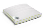Perna Nature, 37 x 37 cm, Alb - BambusCompozitie umplutura: Fibre siliconice, fibre bambus | Nivel fermitate: Medie | Garantie: 1 an - imagine 5