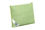 Perna Nature 37x37 Verde - BambusCompozitie umplutura: Fibre siliconice, fibre bambus | Nivel fermitate: Medie | Garantie: 1 an