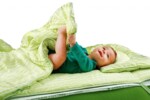 Perna Nature Kids, 100% bambus, 35x50, VerdeCompozitie umplutura: Fibra bambus | Nivel fermitate: Moale | Proprietati: Lavabila | Garantie: 2 ani - imagine 3
