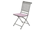 Perna scaun, Alcam, Fantezie Pink Jeans, 39x39x3 cmStil: Clasic | Imprimeu: Uni | Forma: Patrat | Tip produs: Perna scaun - imagine 2