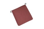 Perna scaun, Alcam, Soft Grena, 40x40x4 cmStil: Clasic | Imprimeu: Uni | Forma: Patrat | Tip produs: Perna decorativa - imagine 3