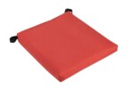 Perna scaun, Alcam, Soft Orange, 40x40x4 cmStil: Clasic | Imprimeu: Uni | Forma: Patrat | Tip produs: Perna decorativa - imagine 2