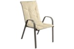 Perna scaun cu spatar Alcam, Midsummer, 105x48x3 cm, material impermeabil, BejStil: Modern | Imprimeu: Uni | Forma: Dreptunghi | Tip produs: Perna scaun