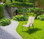 Perna scaun cu spatar Alcam, Midsummer, 105x48x3 cm, material impermeabil, BejStil: Modern | Imprimeu: Uni | Forma: Dreptunghi | Tip produs: Perna scaun - imagine 3