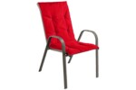 Perna scaun cu spatar Alcam, Midsummer, 105x48x3 cm, material impermeabil, RosuStil: Modern | Imprimeu: Uni | Forma: Dreptunghi | Tip produs: Perna scaun