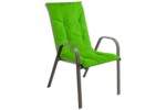 Perna scaun cu spatar Alcam, Midsummer, 105x48x3 cm, material impermeabil, VerdeStil: Modern | Imprimeu: Uni | Forma: Dreptunghi | Tip produs: Perna scaun