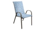 Perna scaun cu spatar Alcam, Midsummer, 105x48x3 cm, microfibra matlasta, Blue JeansStil: Clasic | Imprimeu: Uni | Forma: Dreptunghi | Tip produs: Perna scaun