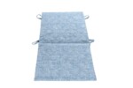 Perna scaun cu spatar Alcam, Midsummer, 105x48x3 cm, microfibra matlasta, Blue JeansStil: Clasic | Imprimeu: Uni | Forma: Dreptunghi | Tip produs: Perna scaun - imagine 3