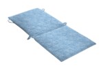 Perna scaun cu spatar Alcam, Midsummer, 105x48x3 cm, microfibra matlasta, Blue JeansStil: Clasic | Imprimeu: Uni | Forma: Dreptunghi | Tip produs: Perna scaun - imagine 4