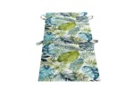Perna scaun cu spatar Alcam, Midsummer, 105x48x3 cm, microfibra matlasta, JungleStil: Exotic | Imprimeu: Cu model | Forma: Dreptunghi | Tip produs: Perna scaun - imagine 3