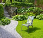 Perna scaun cu spatar Alcam, Midsummer, 105x48x3 cm, microfibra matlasta, JungleStil: Exotic | Imprimeu: Cu model | Forma: Dreptunghi | Tip produs: Perna scaun - imagine 4