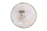 Perna scaun matlasata, Alcam, Lavanda Ø36 cmStil: Clasic | Imprimeu: Cu model | Forma: Rotund | Tip produs: Perna scaun - imagine 2