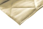 Pilota Alcam Damasc Ivoire 200x220 cm, umplutura cu bambus, 300 g/mpCompozitie umplutura: Fibra bambus, fibra siliconica | Sezon: Toamna; Iarna | Densitate: 300 g/m² | Proprietati: Matlasata - imagine 3