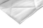 Pilota Alcam Damasc White Line 140x200 cm, umplutura cu bambus, 300 g/mpCompozitie umplutura: Fibra bambus, fibra siliconica | Sezon: Toamna; Iarna | Densitate: 300 g/m² | Proprietati: Matlasata - imagine 3