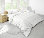 Pilota Alcam Damasc White Line 180x200 cm, umplutura cu bumbac, 300 g/mpCompozitie umplutura: Fibra bumbac, fibra siliconica | Sezon: Toamna; Iarna | Proprietati: Matlasata | Densitate: 300 g/m² - imagine 2