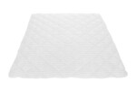 Pilota Alcam Damasc White Line 180x200 cm, umplutura cu bumbac, 300 g/mpCompozitie umplutura: Fibra bumbac, fibra siliconica | Sezon: Toamna; Iarna | Proprietati: Matlasata | Densitate: 300 g/m² - imagine 4