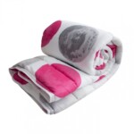 Pilota Alcam Sweet Dots microfibra matlasata, 180x200 cm, 250g/mpCompozitie umplutura: Fibra siliconica | Sezon: 4 anotimpuri | Proprietati: Matlasata | Densitate: 250 g/m²