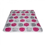 Pilota Alcam Sweet Dots microfibra matlasata, 200x220 cm, 250g/mpCompozitie umplutura: Fibra siliconica | Sezon: 4 anotimpuri | Proprietati: Matlasata | Densitate: 250 g/m² - imagine 4