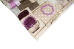 Pilota de vara,  Alcam, Lavanda, microfibra matlasata, 140x200 cm, 150g/mpSezon: Vara | Proprietati: Lavabila | Densitate: 150 g/m² | Compozitie umplutura: Fibra siliconica - imagine 2
