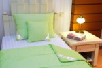 Pilota Nature 140x200 Green - Bambus 100%, 200g/mpGarantie: 2 ani | Sezon: 4 anotimpuri | Densitate: 200 g/m² | Compozitie umplutura: Fibra bambus - imagine 4