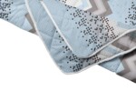Pilota Paint, microfibra matlasata, 200x220 cm, 250g/mpCompozitie umplutura: Fibra siliconica | Sezon: 4 anotimpuri | Densitate: 250 g/m² | Proprietati: Matlasata - imagine 4