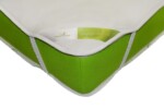 Protectie saltea impermeabila Nature Bamboo Kids 60x120 cm, AlbTip: Protectie saltea copii | Compozitie umplutura: Fibra bambus