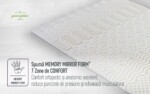 Saltea Argentum Healthguard Memory 12+3+4 Ortopedica, 180x190 cm, H 21 cm, Anatomica, Husa cu ioni de argint, Ventilatie 3DTip: Memory | Nivel fermitate: Medie | Garantie: 5 ani | Greutate maxima recomandata/persoana - kg: 100 - imagine 5