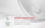 Saltea Endurance Pocket Memory 7 Zone de Confort, H 30 cm, 140x200 cmTip: Arcuri Pocket; Memory | Nivel fermitate: Medie | Garantie: 5 ani | Greutate maxima recomandata/persoana - kg: 130 - imagine 5