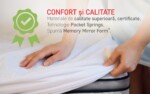Saltea Endurance Pocket Memory 7 Zone de Confort, H 30 cm, 140x200 cmTip: Arcuri Pocket; Memory | Nivel fermitate: Medie | Garantie: 5 ani | Greutate maxima recomandata/persoana - kg: 130 - imagine 10