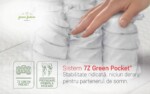 Saltea Endurance Pocket Memory 7 Zone de Confort, H 30 cm, 180x200 cmTip: Arcuri Pocket; Memory | Nivel fermitate: Medie | Garantie: 5 ani | Greutate maxima recomandata/persoana - kg: 130 - imagine 6