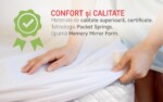 Saltea Green Future Hotel Line Memory Pocket 7 Zone 180x200x25 cmTip: Arcuri Pocket; Memory | Nivel fermitate: Medie | Greutate maxima recomandata/persoana - kg: 130 | Garantie: 5 ani - imagine 7