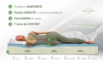 Saltea ortopedica, Green Future, Active Relax Cool Memory 7 Zone de Confort, 90x200 cm, H 21 cmTip: Memory | Nivel fermitate: Medie | Garantie: 5 ani | Greutate maxima recomandata/persoana - kg: 120 - imagine 4