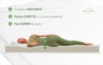 Saltea Ortopedica Green Future Blue Line 140x200 cm, H 18 cmTip: Spuma poliuretanica | Nivel fermitate: Medie | Garantie: 3 Ani | Greutate maxima recomandata/persoana - kg: 100 - imagine 4