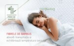 Saltea Ortopedica, Hipoalergenica, Premium Bamboo Memory Latex, 140x190 cm, H 26 cm, Arcuri Pocket, 7 Zone de ConfortTip: Arcuri Pocket; Latex; Memory | Garantie: 7 ani | Greutate maxima recomandata/persoana - kg: 130 | Fermitate: Medie - imagine 8