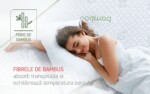 Saltea Ortopedica, Hipoalergenica, Premium Bamboo Memory Latex, 140x200 cm, H 26 cm, Arcuri Pocket, 7 Zone de ConfortTip: Arcuri Pocket; Latex; Memory | Garantie: 7 ani | Greutate maxima recomandata/persoana - kg: 130 | Fermitate: Medie - imagine 8