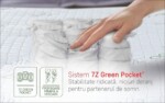 Saltea Ortopedica, Hipoalergenica, Premium Bamboo Memory Latex, 160x190 cm, H 26 cm, Arcuri Pocket, 7 Zone de ConfortNivel fermitate: Medie | Tip: Arcuri Pocket; Latex; Memory | Garantie: 7 ani | Greutate maxima recomandata/persoana - kg: 130 | Fermitate: Medie - imagine 6
