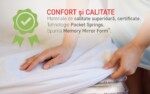 Saltea ortopedica Hotel Line Deluxe Memory Pocket 200x200 cm, H 30 cmNivel fermitate: Medie | Tip: Arcuri Pocket; Memory | Garantie: 5 ani | Greutate maxima recomandata/persoana - kg: 130 - imagine 10