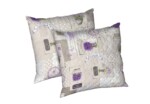 Set 2 perne Lavanda, microfibra matlasata Alcam, 70x70 cmCompozitie umplutura: Fibre sintetice | Nivel fermitate: Medie | Proprietati: Lavabila