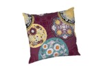 Set 2 perne Mandala, microfibra matlasata, 70x70 cmCompozitie umplutura: Fibre sintetice | Nivel fermitate: Medie | Proprietati: Lavabila - imagine 4