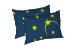Set 2 perne Moon Night, microfibra matlasata Alcam, 50x70 cmCompozitie umplutura: Fibre sintetice | Nivel fermitate: Medie | Proprietati: Lavabila