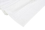 Set 2 prosoape pentru corp Hotel Line, Bedora, 70 x 140 cm, 100% bumbac cardat, 500 gr/mp, albTip produs: Pentru hotel | Dimensiuni: 70x140 cm | Material: Bumbac cardat | Imprimeu: Uni | Numar bucati/set: 2 piese | Densitate: 500 gr/mp - imagine 4