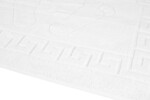 Set 2 prosoape pentru picioare Hotel Line, Bedora, 50 x 70 cm, 100% bumbac cardat, 650 gr/mp, albDimensiuni: 50x70 cm | Material: Bumbac cardat | Imprimeu: Uni | Tip produs: Pentru hotel | Numar bucati/set: 2 piese | Densitate: 650 gr/mp - imagine 6