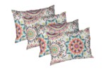 Set 4 perne Kantha, microfibra matlasata Alcam, 50x70 cmCompozitie umplutura: Fibre sintetice | Nivel fermitate: Medie | Proprietati: Lavabila