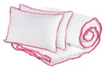 Set Alcam 2 buc perne microfibra 50x70 cm si pilota matlasata 180x200 cmCompozitie umplutura: Fibra siliconica | Proprietati: Matlasata | Sezon: 4 anotimpuri